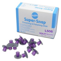 Super-Snap Contouring Medium (violet) safe side down disks, 50/box